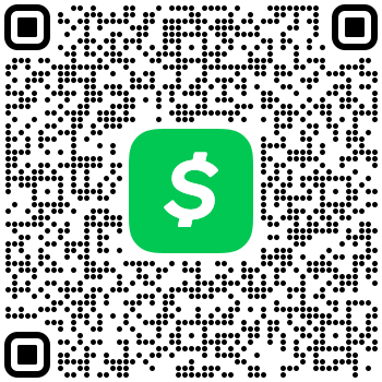 QR code for downloading Cash App