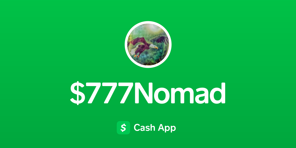 Pay $777Nomad on Cash App