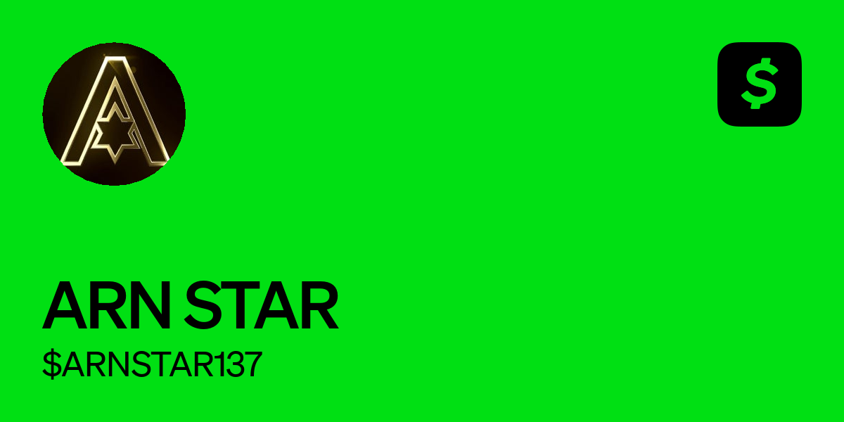 Pay $ARNSTAR137 on Cash App