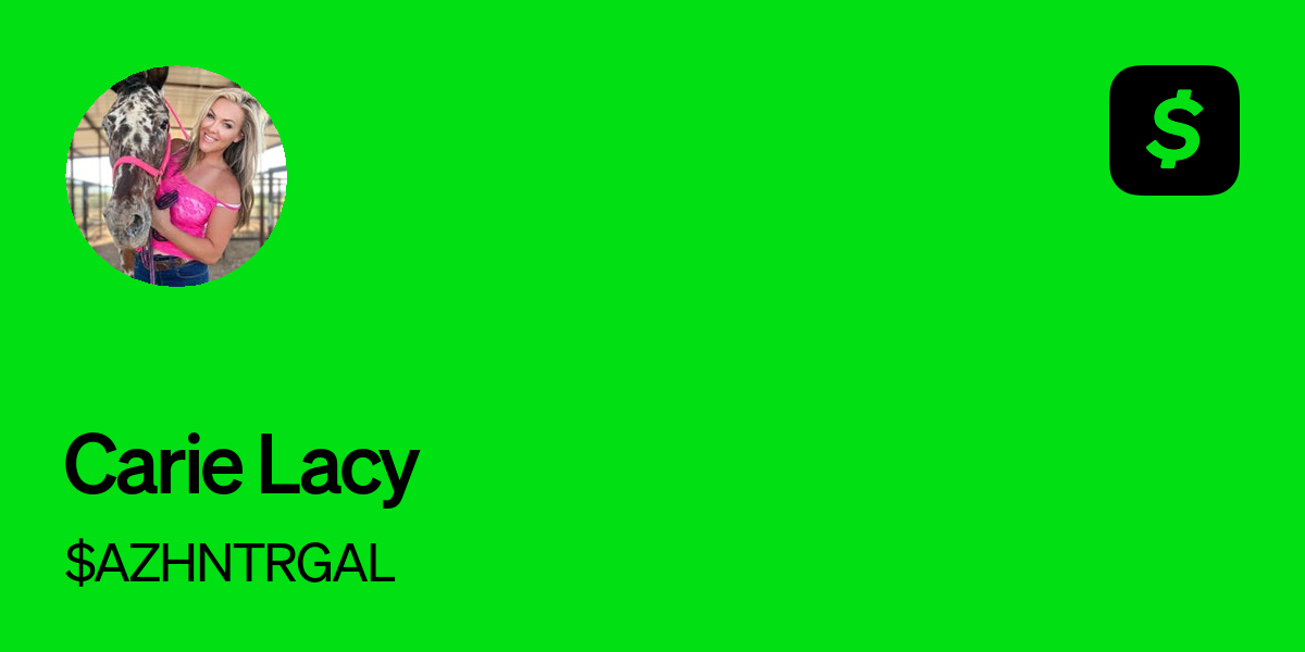 Pay $AZHNTRGAL on Cash App