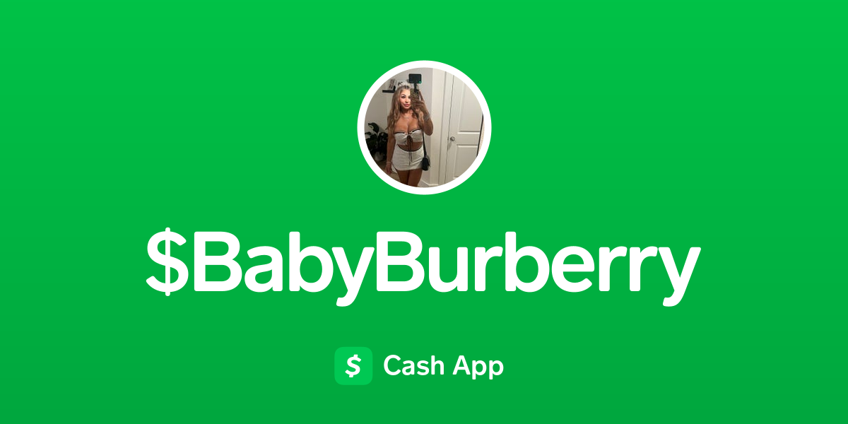 Pay $BabyBurberry on Cash App