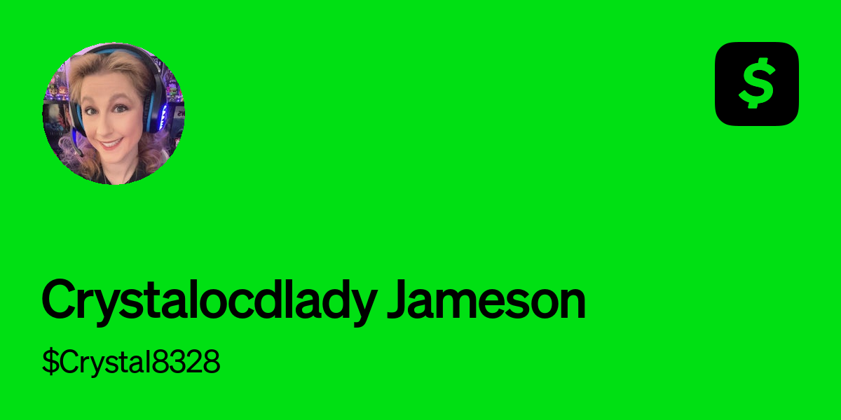 Pay Crystal8328 on Cash App