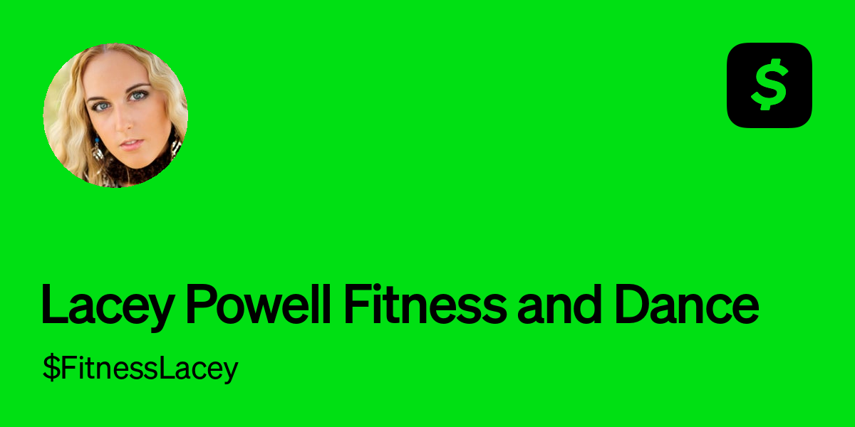 Pay FitnessLacey on Cash App