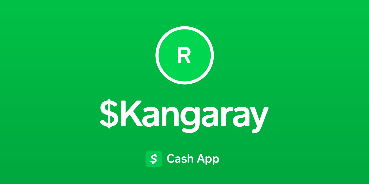Pay $Kangaray on Cash App