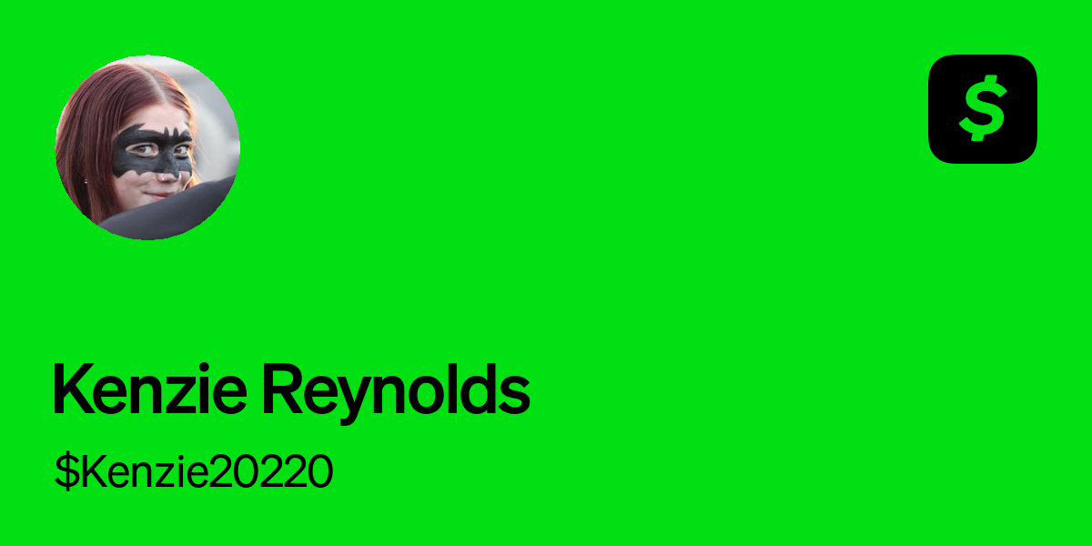 Pay $Kenzie20220 on Cash App