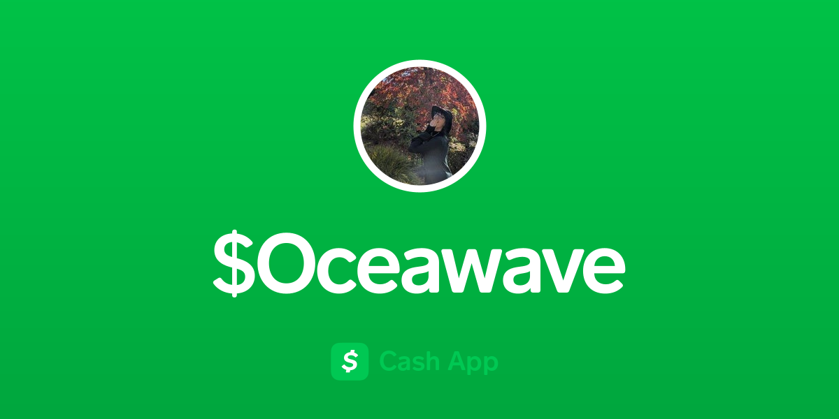 Pay $Oceawave on Cash App