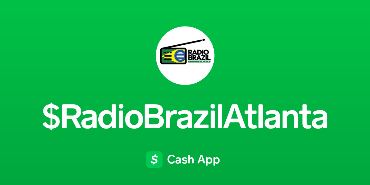 Pay RadioBrazilAtlanta on Cash App