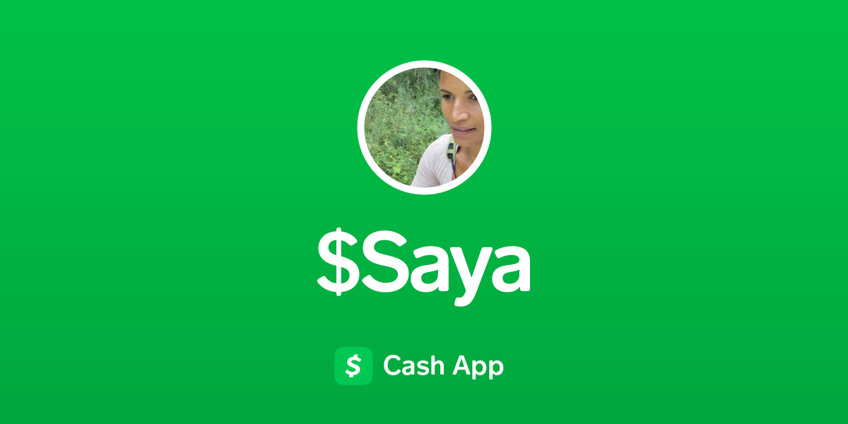 Pay $Saya on Cash App