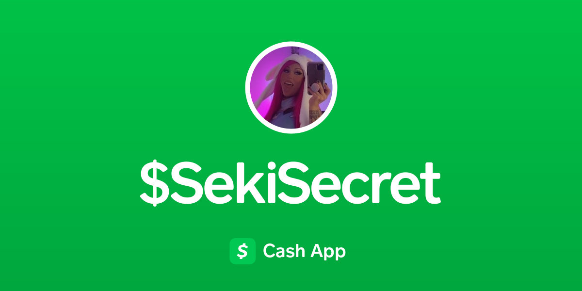 Pay $SekiSecret on Cash App