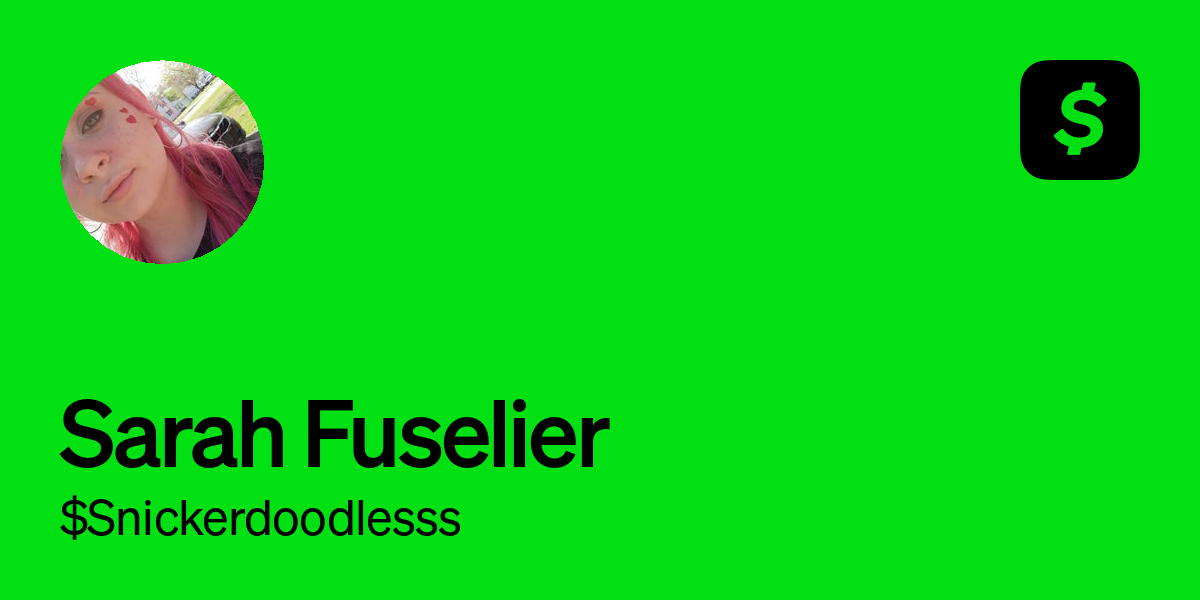 Pay $Snickerdoodlesss on Cash App
