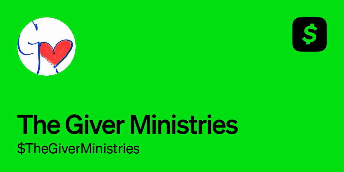 Pay $TheGiverMinistries on Cash App