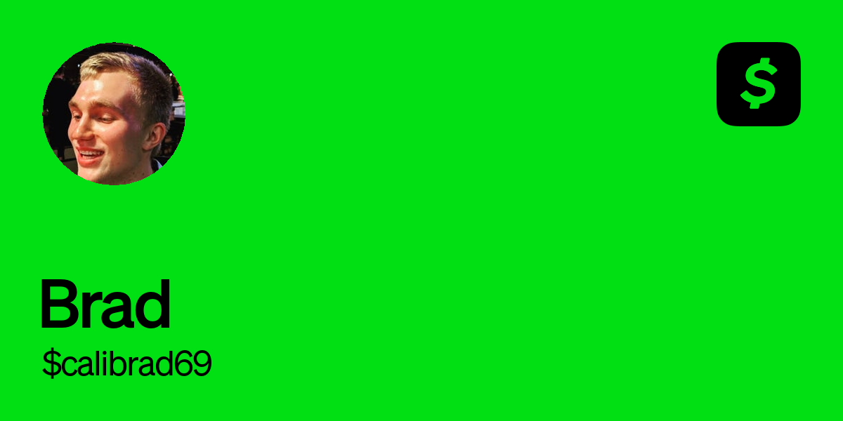 Pay $calibrad69 on Cash App
