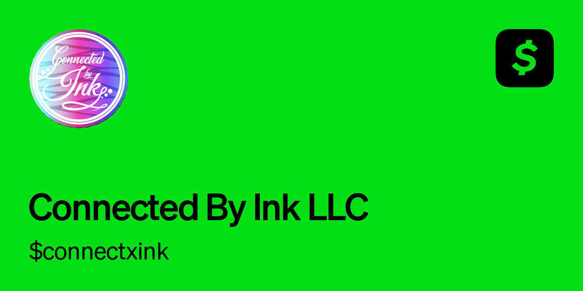 Pay $connectxink on Cash App
