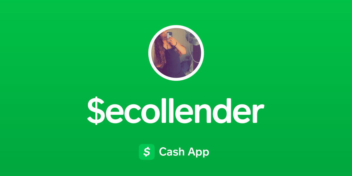 Pay ecollender on Cash App