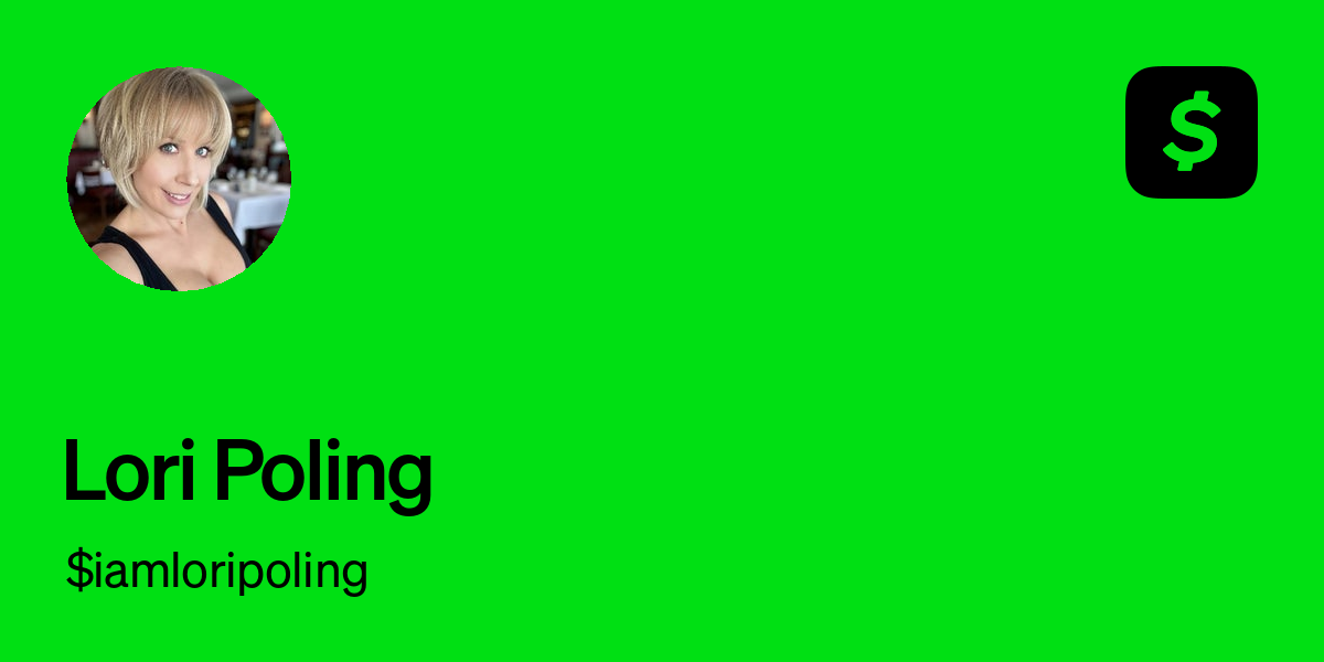 Pay $iamloripoling on Cash App