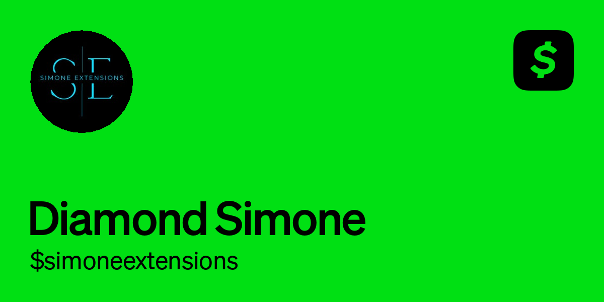 Pay $simoneextensions on Cash App