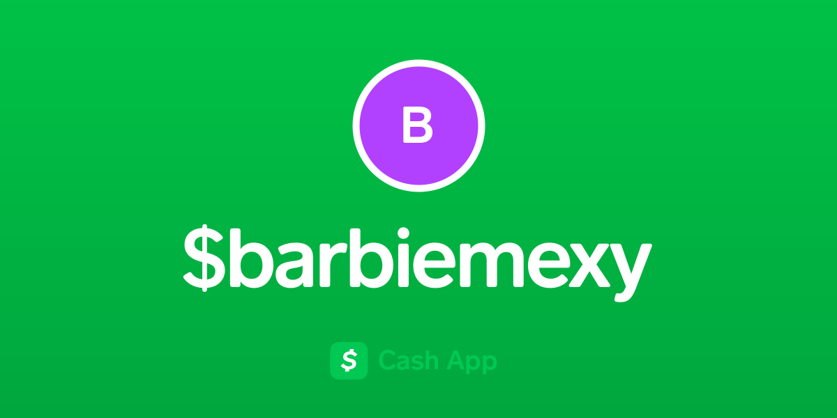 Pay $theplantbarbie on Cash App