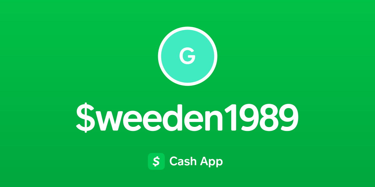 Pay $weeden1989 on Cash App